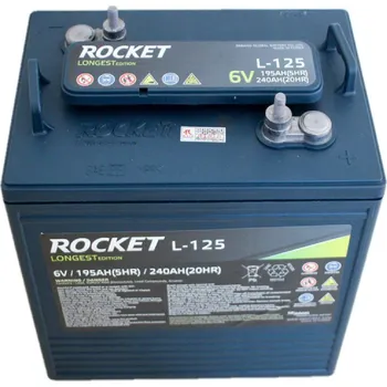Trakční baterie Rocket L-125 6V 240Ah