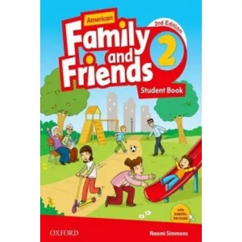Anglický jazyk American Family and Friends: Level Two: Student Book – Naomi Simmons,Tamzin Thompson,Jenny Quintana (EN)