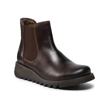 Pracovní obuv Kotníková obuv s elastickým prvkem Fly London Salvfly P143195001 Hnědá 35