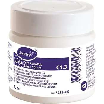 Filtr do kávovaru Čisticí tablety Suma Café AutoTab C1.3, 60 ks
