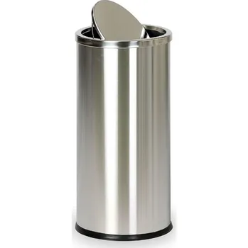 Odpadkový koš Corping Kancelářský odpadkový koš, 607 x 300 x 300 mm, matný nerez