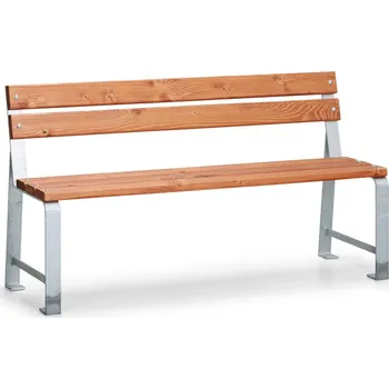 Zahradní lavice Corping Parková lavička MEZZO s opěradlem, 1500 mm