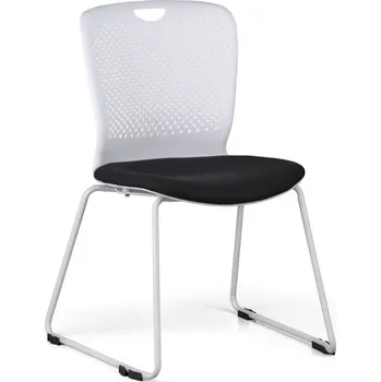 Plastová židle DOT, černá