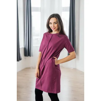 Dámské šaty Šaty Lena mauve Velikost: M