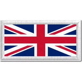 Vlajka Pelisport Velká Británie vlajka tištěná nášivka 6 x 3 cm