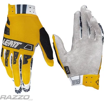 Cyklistické rukavice Rukavice na kolo Leatt MTB 2.0 X-Flow Glove Gold 2024 11 - XL