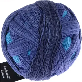 Příze Schoppel Wolle Zauberball® Cotton 2343 Arbeiterklasse (Bavlněná příze Zauberball Cotton 2343 Arbeiterklasse)