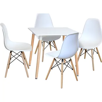 Jídelní set IDEA - FARUK - bílý