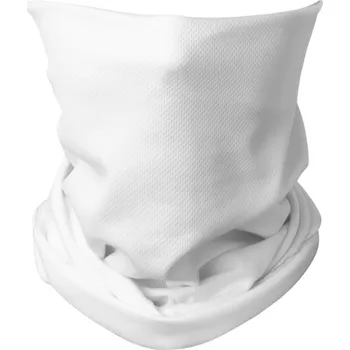 Šátek Reklamní CreaScarf víceúčelový šátek na zakázku, bílá