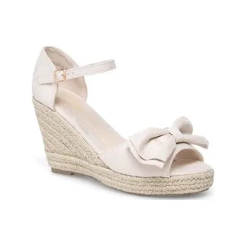 Dámské baleríny Espadrilky DeeZee WYL2710-02 Béžová 41