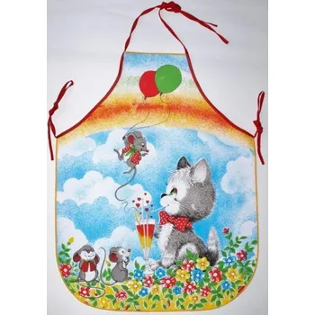 Kuchyňská zástěra Forbyt Zástěra Kočička