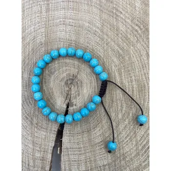 Náramek Himalife Energetický náramek Howlit tyrkysový