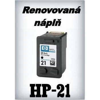 Náplně do tiskáren HP-21 XL - black - SADA 3 náplní