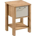 INDYGO beige noční stolek SN