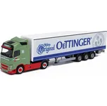 Volvo FH GL SZ s návěsem "Wandt / Oettinger"1:87 - Herpa Volvo FH Globetrotter SZ Oettinger - kovový model auta