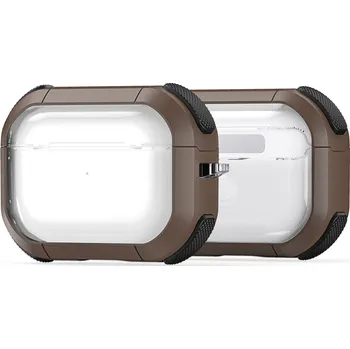 Příslušenství pro sluchátka DuxDucis Pouzdro na sluchátka AirPods Pro 1/2 - DuxDucis, PECD Brown