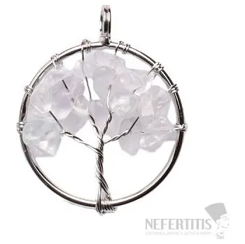 Přívěsek Křišťál přívěsek Strom života 3 cm