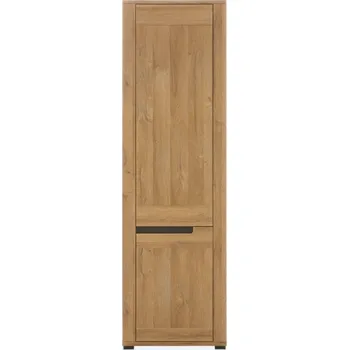 Šatní skříň Policová skříňka KITONGO 6, dub granson/grafit + vyzvednutí ZDARMA