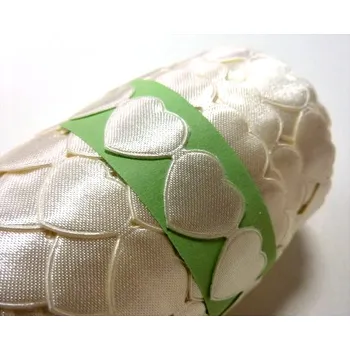 Stuha Srdíčka saténová 18 mm - 230 cm