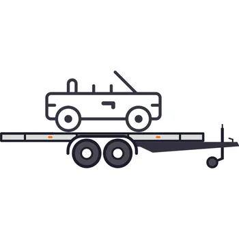 Přívěs k motorovému vozidlu PŘÍVĚS ADAM AL B2, 2700 KG (2,1x4,4M) - VALNÍK