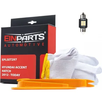 Osvětlení interiéru vozidel Sada LED žárovek do interiéru HYUNDAI Accent Hatch (2012-DODNES)