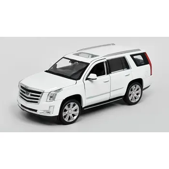 autíčko Cadillac Escalade 2017 bilý 1:27 - Welly Cadillac Escalade 2017 - kovový model auta