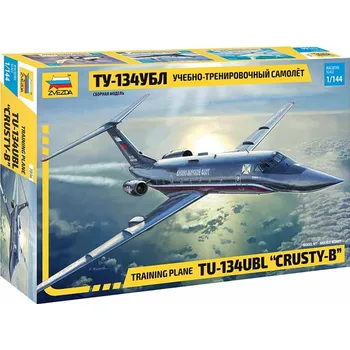 autíčko Letadlo Tu-134UBL CRUSTY-B 1:144 Zvezda - stavebnice Letadlo Tu 134UBL CRUSTY B - ModelKIT
