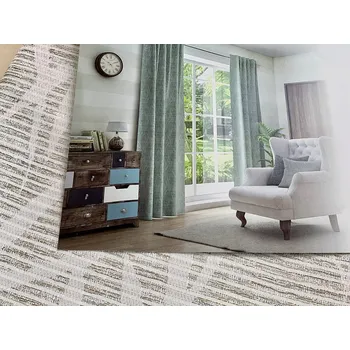 Sprchový závěs NEUTEX Hotový závěs VANESSA béžový 245x146 cm 146 x 245 cm