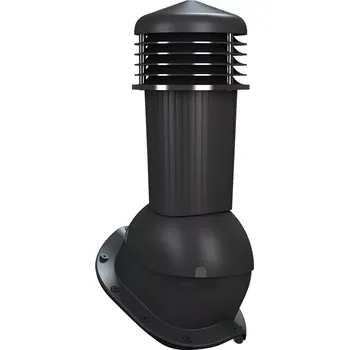 Větrací komínek K94 PERFEKTA typ E Ø125 mm s odvodem kondezátu RAL 3009