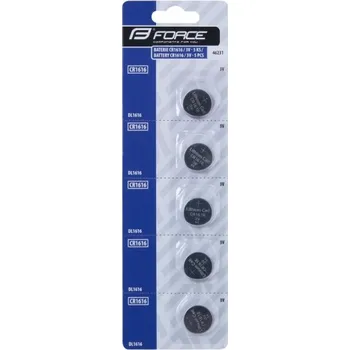 Článková baterie FORCE baterie FORCE mincová CR1616/3V 5ks