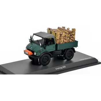 autíčko Mercedes-Benz Unimog U406 s nákladem 1:43 - Schuco Mercedes Unimog U-406 - model auta