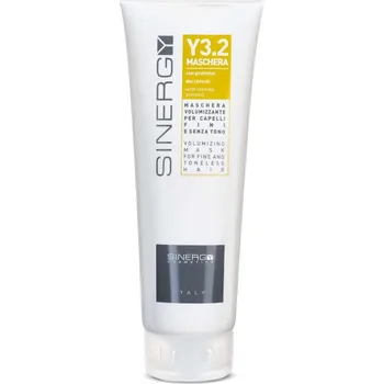 Vlasová regenerace Sinergy Cosmetics Sinergy Y3.2 Volumizing Mask 250ml - Objemová maska