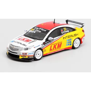 autíčko Chevrolet Cruze #20 WTCC Macau 20212 Darryl O'Young 1:64 - POP RACE Chevrolet Cruze WTCC No.20 FIA WTCC 20212 D. O'Young - kovový model auta 1/64