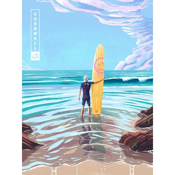Plakát Plakát, Obraz - Surf Cornwall, Mark Harrison