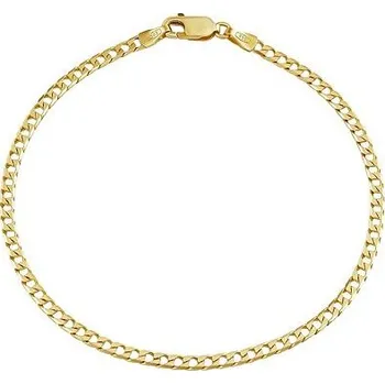 Náramek Zlatý náramek SQUARE CURB PANCR 2,7 mm - Y varianta 22 cm TTG1176BGY-22 cm