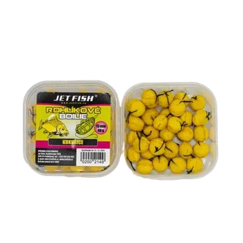 Boilies Jet Fish Rohlíkové Boilie Kukuřice Hmotnost: 40g, Průměr: 15mm