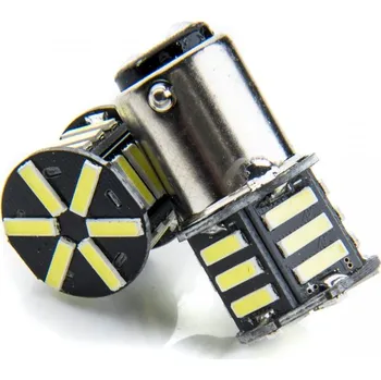 Autožárovka P21/5W LED žárovky (21 x SMD 7020) 6000K