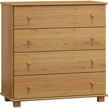 Komoda Komoda NEFTYS 7, hloubka 42 cm, masiv borovice, moření: olše + vyzvednutí ZDARMA