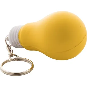 Reklamní Maxim antistresový přívěšek na klíče, žlutá