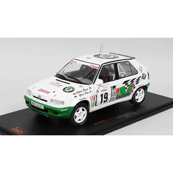 autíčko Škoda Felicia Kit Car #19 Tour de Corse 1995 Sibera / Gross 1:18 Skoda Felicia Kit Car No.19 Tour de Corse 1995 Sibera/Gross - kovový model auta