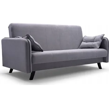 Pohovka Pohovka SEMPRONIO, světle šedá + vyzvednutí ZDARMA