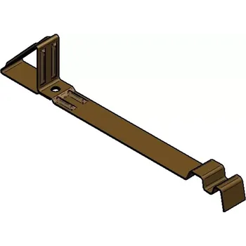 Protisněhový hák SGN035 Tondach Wiener Norma RAL 8012 (kaštan)