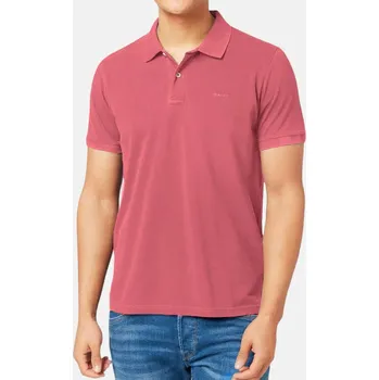 Pánské tričko Pánské červené polo triko Gant - Velikost 2XL, Barva Červená 55783 2043005
