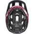 Cyklistická přilba UVEX React MIPS Black/Ruby Red Matt