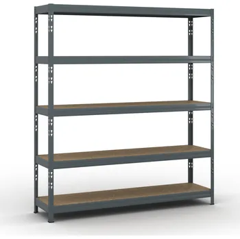 Dílenský regál Policový regál 1786x1600x400 mm, nosnost 350kg