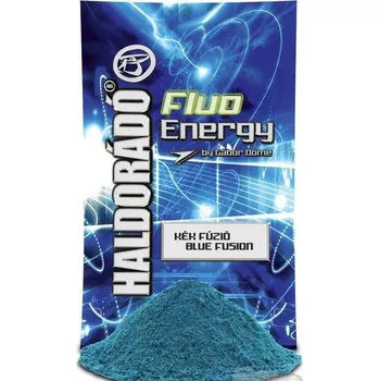 Návnadová surovina Krmítková směs Haldorádó FLUO Energy 800g Modrá Fúze