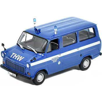 autíčko Ford Transit THW Koeln 1977 1:43 Ford Transit THW 1977 - kovový model