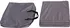 Matrace Scarlett Piki matrace do cestovní postýlky šedá 60 x 120 x 3 cm