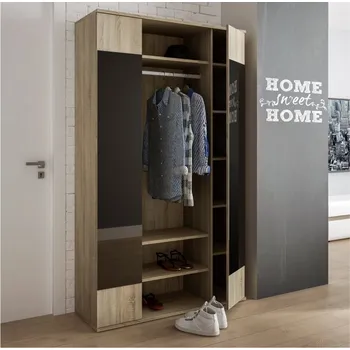 Předsíňová stěna Předsíň CLARKSON, dub sonoma + 4x OVĚŘENO zákazníky + vyzvednutí ZDARMA