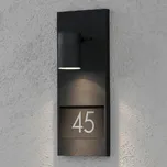 Konstsmide Modena 7655 světlo s domovním číslem, černé Černá 1 x 35 W - Doprava zdarma